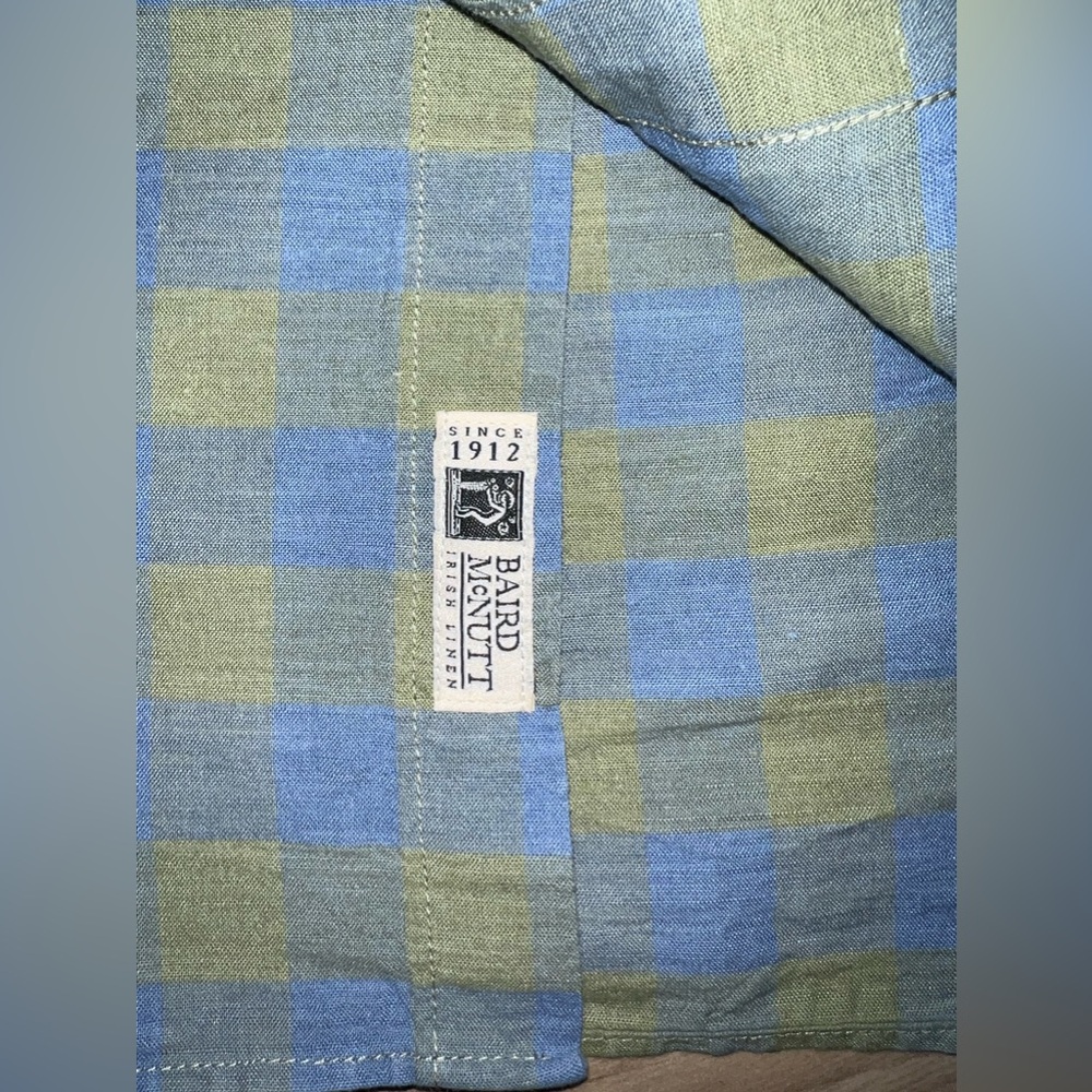 J. Crew Linen Blend Long Sleeve Button Down Shirt 👔 💙💚✨🛍️ - Picture 5 of 5